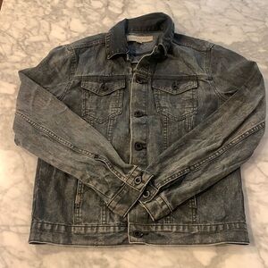 Calvin Klein jeans gray denim jacket size small